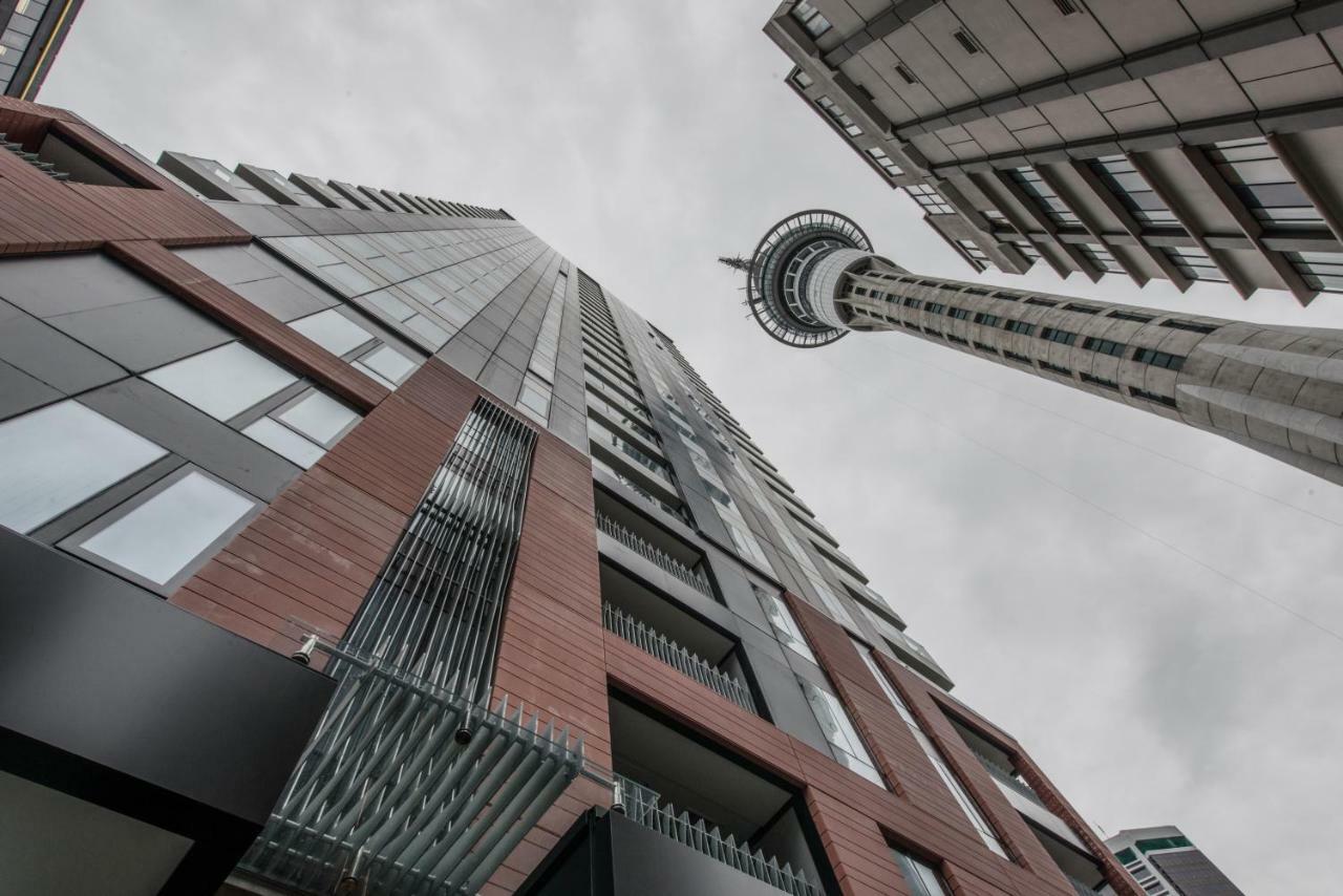 Apartament 【Jht】Brand New, 2 Brm,Stylish,Opposite To Skytower Auckland Zewnętrze zdjęcie